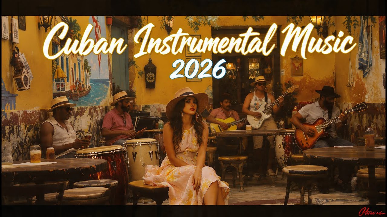 Traditional Cuban Instrumental Music for Relax & Cafe ☕ Authentic Havana Classic Vibes