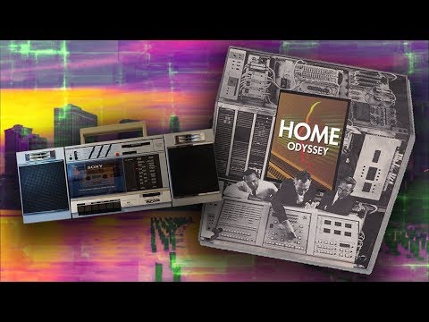 Home - Resonance but it's Played on a 1988 Sony Boombox