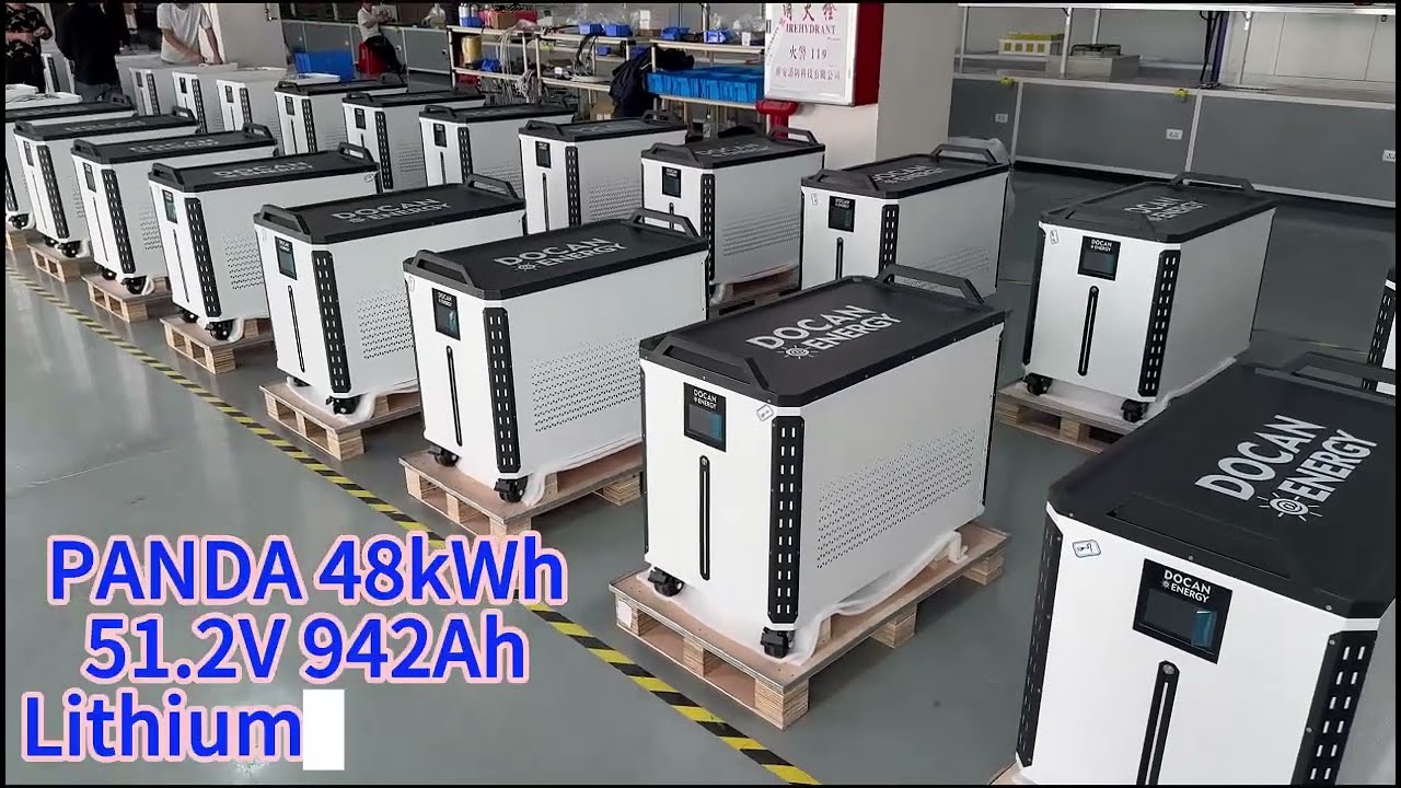 Newest 48kWh Home energy storage system!! Docan Energy PANDA 51.2V 942Ah Battery Pack!!!!