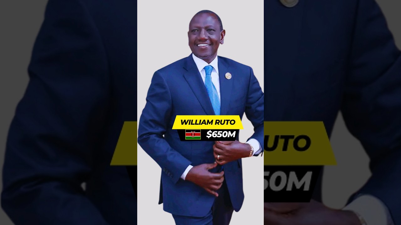 The Richest African President in 2024!                             