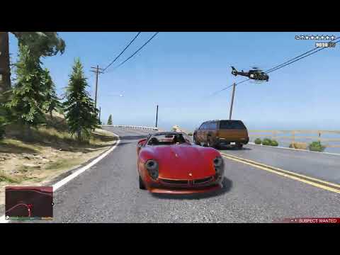 GTA 5 - Devin Weston's House Rampage + Six Star Escape