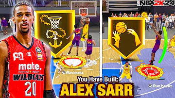 This Alex Sarr Build is UNGUARDABLE in REC on NBA 2K24