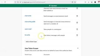 How to create Slack Bot Token