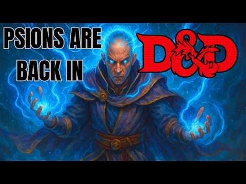 D&D 2024 Psion Core Class| Unearthed Arcana 2025 5e Playtest