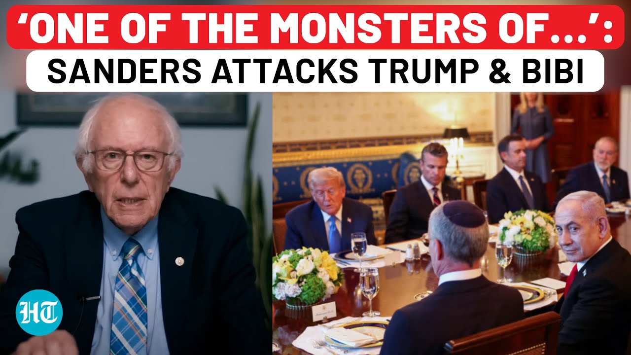Bernie Sanders Attacks Trump For Hosting Netanyahu; ‘War Criminal, One Of The Monsters Of…’