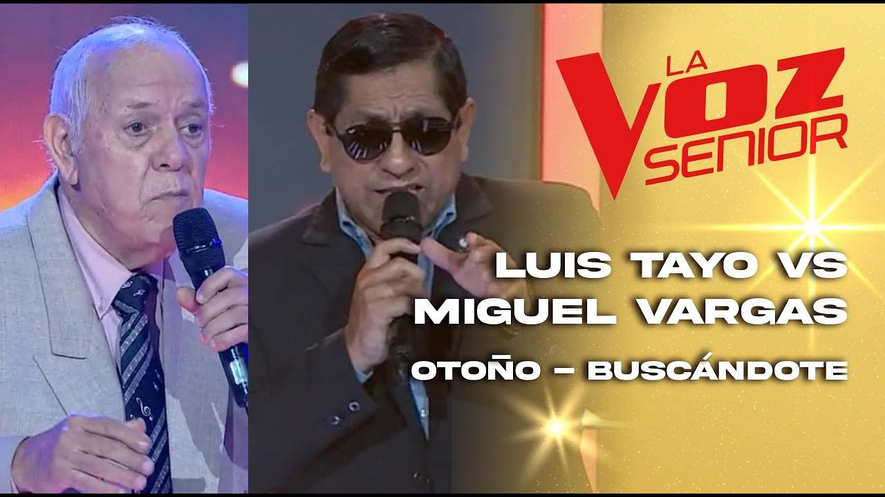 Luis Tayo vs Miguel Vargas | Otoño - Buscándote | Batallas | Temporada 2022 | La Voz Senior 2