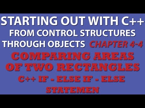 C++ Programming Challenge 4-4: Comparing Area of Rectangles (C++ for beginners)