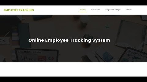 Online Employee Tracking System | Final Year Project 2025