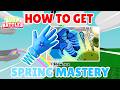 HOW TO EASILY GET SPRING MASTERY IN SLAP BATTLES | Roblox Slap Battles