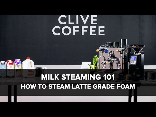 Milk Steaming 101