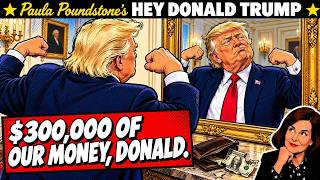 $300,000 OF OUR MONEY, DONALD