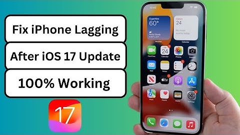 iphone lagging after ios 17 update | iphone lag problem ios 17 | how to fix ios 17 lag | #ios17