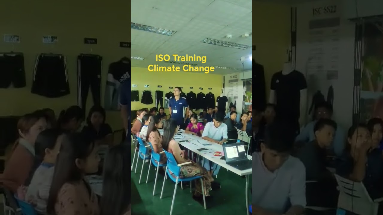 ISO Training Climate Change 🔥 