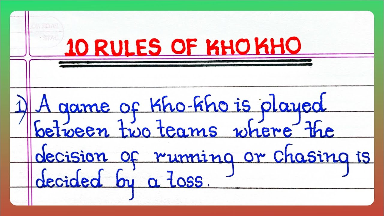 rules-of-kho-kho-10-rules-of-kho-kho-in-english-youtube
