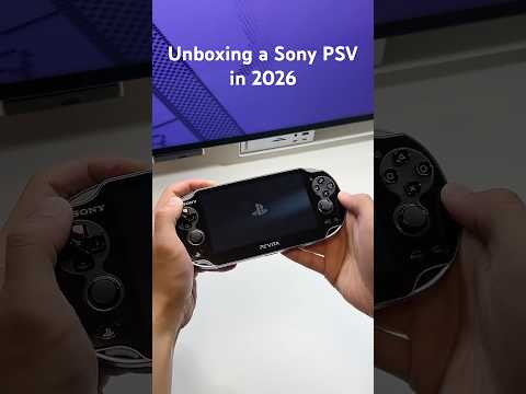 Unboxing a Sony PSV in 2026 #unboxing #console #sony