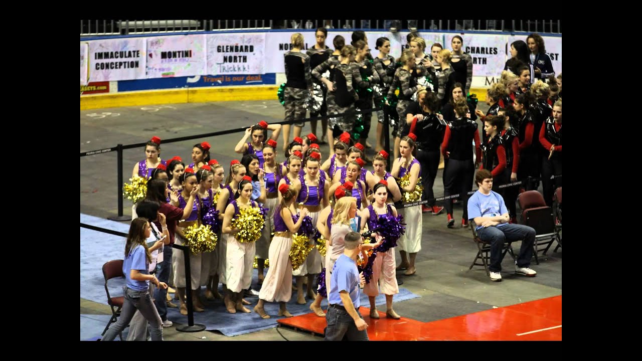 Argo Community High School Poms Finals 2011 YouTube