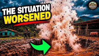 THE SITUATION WORSENED. Residents panic over violent eruptions under a city in Mexico.