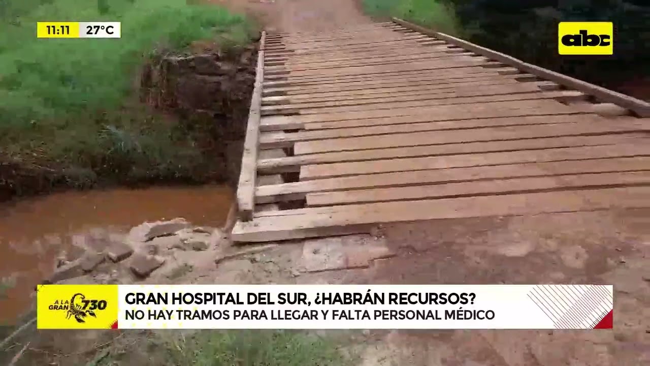 Gran Hospital del Sur, una mega obra en medio de la precariedad