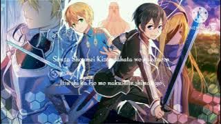 ASCA - SELFRONTIER [SWORD ART ONLINE :ALICIZATION - RISING STEEL OPENING] LYRICS