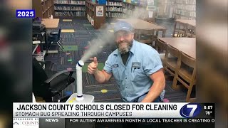 Jackson County Schools closed for cleaning due to illness