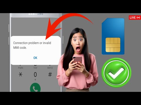 How to Fix Connection problem or invalid MMI code Error in Android