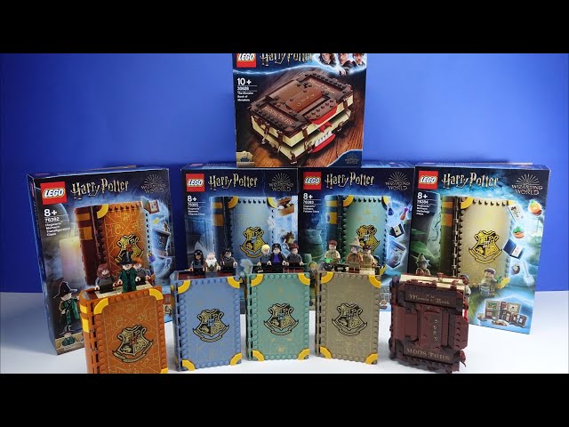 ALL LEGO Harry Potter Hogwarts Moment All Books. Fast Build. 