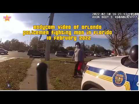 ORLANDO OFFICERS IN A DESPERATE BRAWL: Violent Florida Arrest Caught On Camera! 🚨 Florida #bodycam