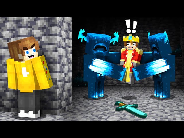 My Friend Fooled Me with The WARDEN In Our Minecraft World! - YouTube