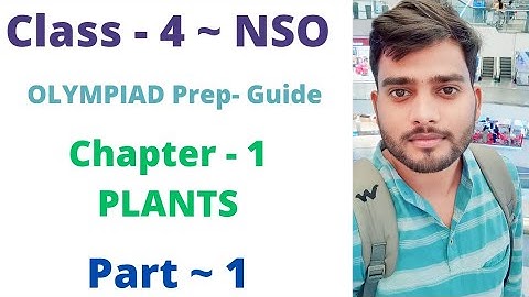 NSO ~  Olympiad Prep Guide | Class - 4 | C - 1 | Plants ~ Part ~ 1 | Level 1 & 2 | By - Sudhir Sir