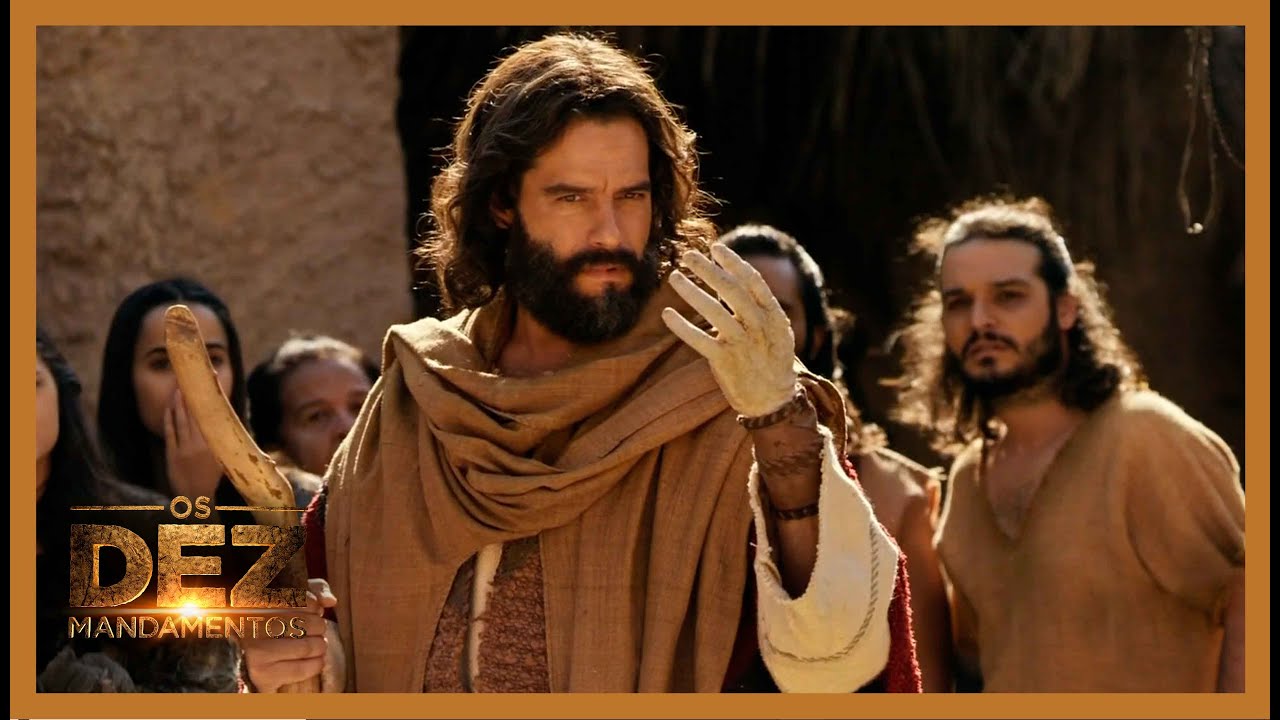 Moisés prova ao povo ser o libertador enviado por Deus | OS DEZ ...