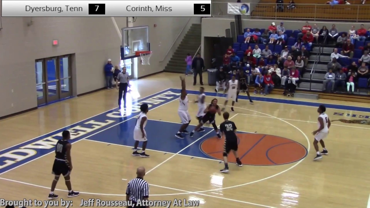 Dyersburg, Tennessee vs Corinth, Mississippi 12-28-17 West KY Hoops Classic