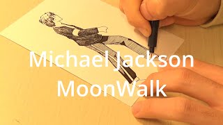 Analog Painter Draws With A Penmichael Jackson Billie Jean 008