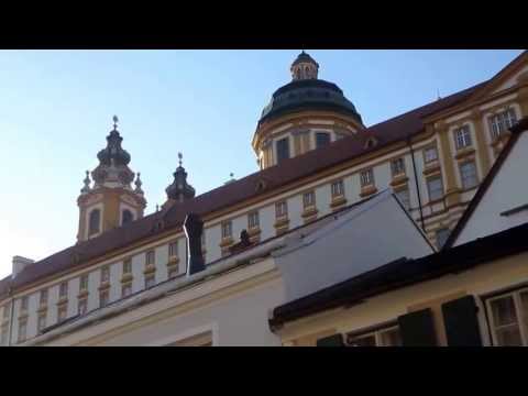 Video: Melk, Austrija - Dom benediktinske opatije Melk