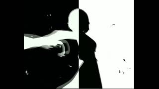 bad apple but half inverted and half original