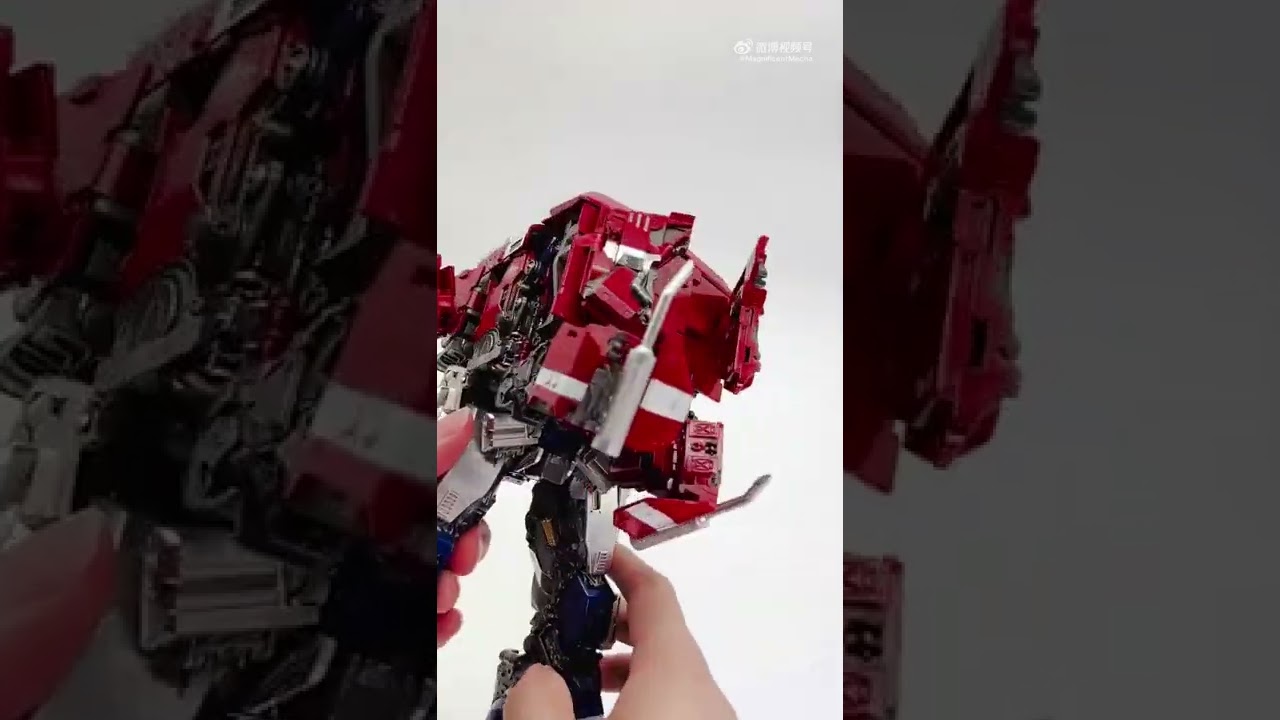 Magnificent Mecha MM-01 Robot Mode To Vehicle Transformation.