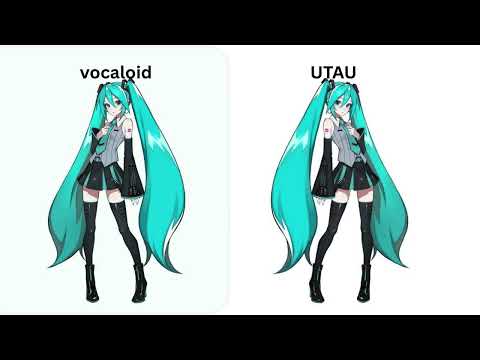 【Speech Practice】Hatsune Miku in VOCALOID and UTAU Comparison