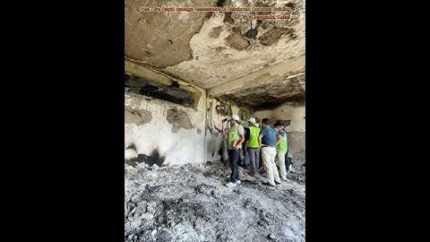 Post - fire Rapid damage Assessment of Reinforced Concrete Building