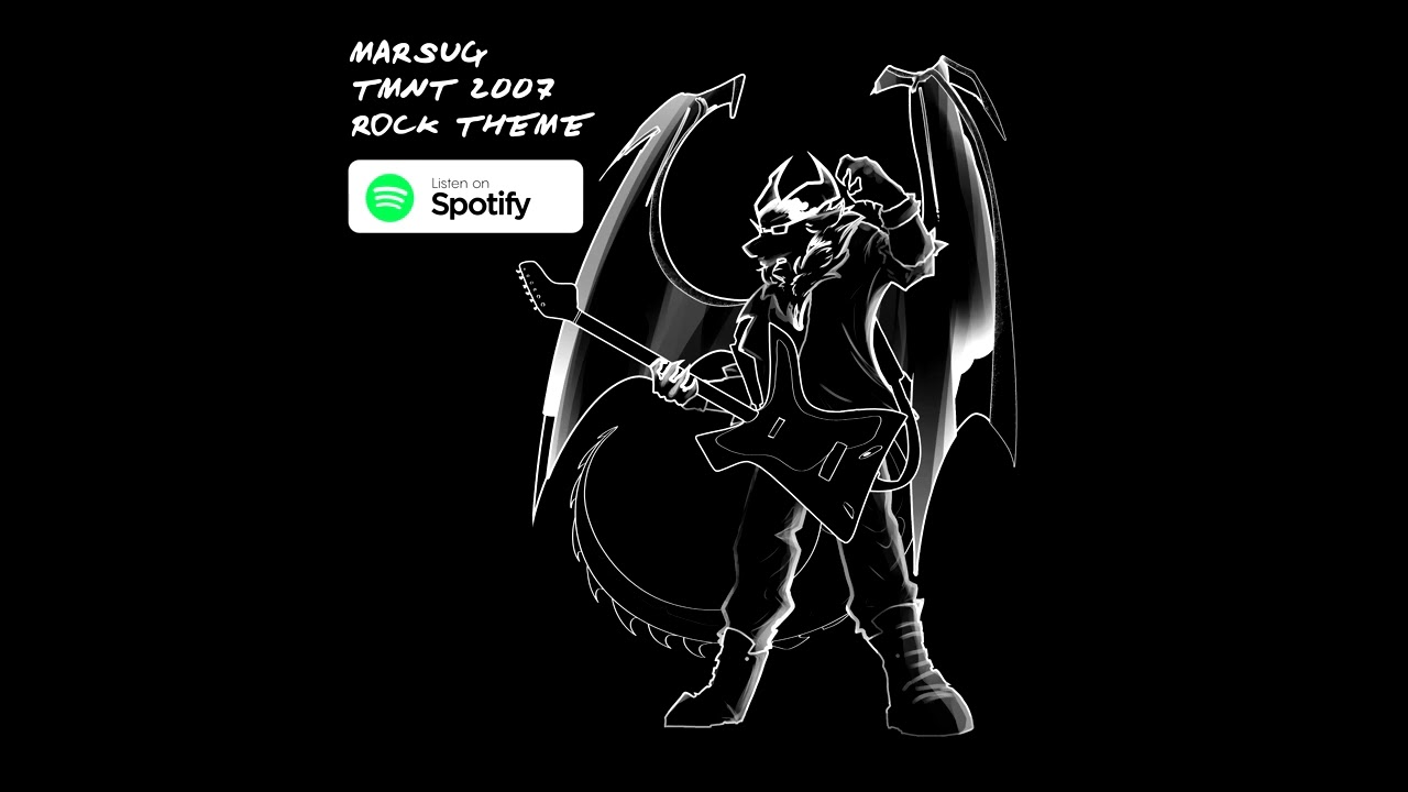 TMNT 2007 Rock Theme (Drum Mix) - MARSUG