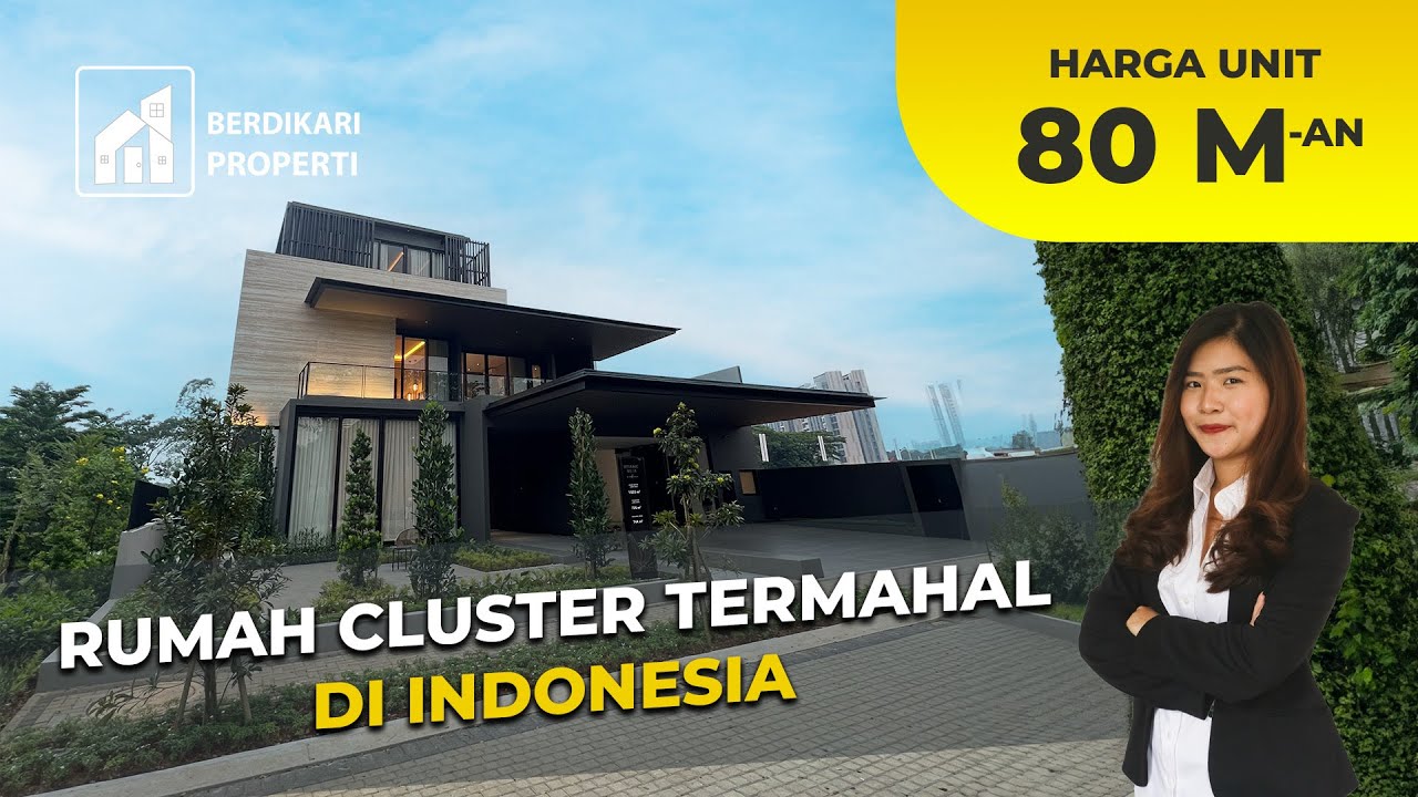 RUMAH CLUSTER TERMAHAL DI INDONESIA - BOTANIC VILLA AT NAVAPARK