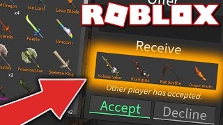 I got the RAREST EXOTIC KNIVES in Roblox Assassin!!