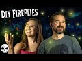 Floating "Fireflies" Effect - DIY Halloween Props