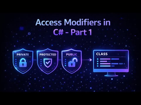 7 Access Modifiers in C# - Part 1 - YouTube