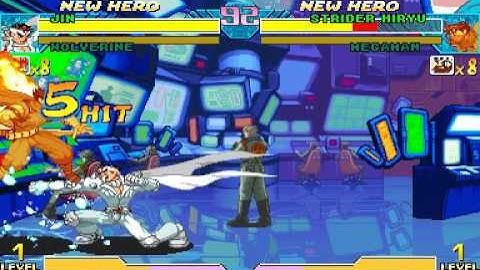 [ARC] MvC - Jin SJGC Combo