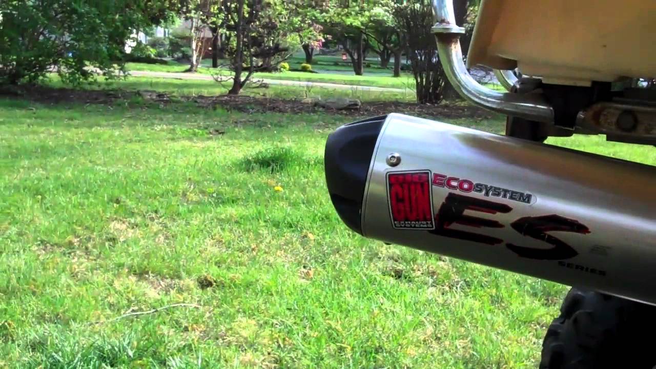 Kawasaki Mojave Big Gun Exhaust YouTube