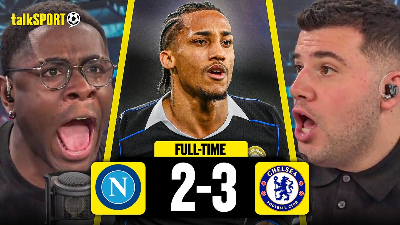 "WE ARE BACK IN THIS!" Live Goal REACTION as Chelsea WIN 5-Goal THRILLER Against Napoli!
