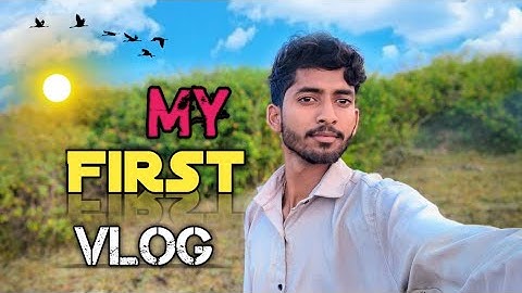 My First Vlog 🥺 #myfirstvlog 