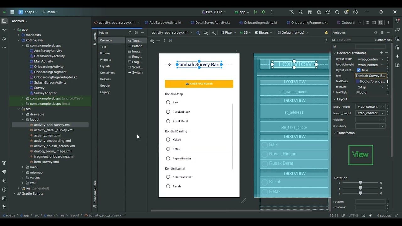 e-BSPS (Electronic Building Survey Program System)
