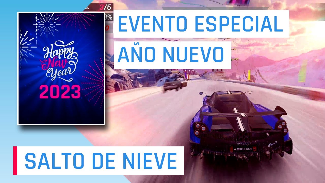 Ganando TOKENS AZULES - Evento Especial Año Nuevo - Asphalt 9 Legends