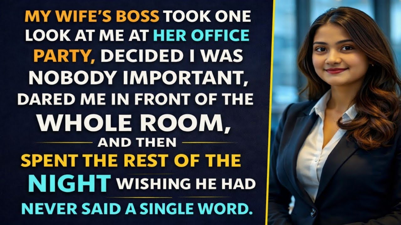 My Wife Didn’t Know My Net Worth… Until Her Boss Pushed Me Too Far