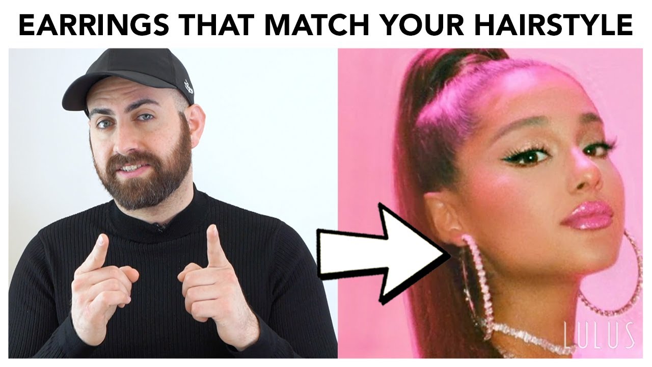 Earrings That Match Your Hairstyle!! | Bun, Ponytail, Straight Curly, Short